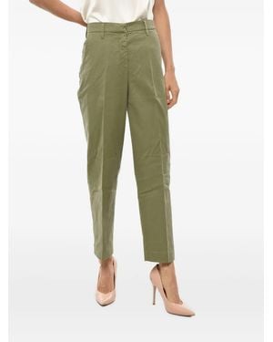 True Royal Hight-Waisted Trousers - Green