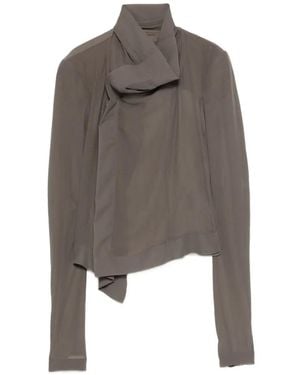 Rick Owens Classic Biker Jacket - Brown