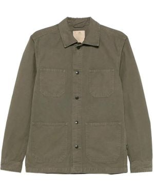 Woolrich シャツジャケット - グリーン
