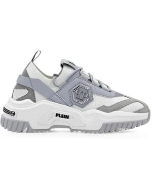 Philipp Plein Predator Low-Top Sneakers - White