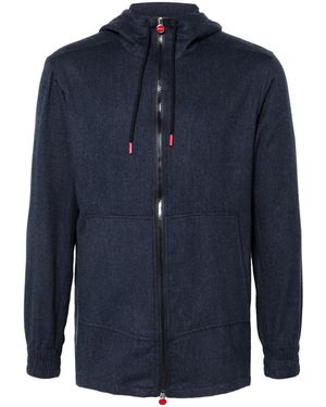 Kiton コットン ジャケット - ブルー