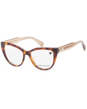 Longchamp Lunettes De Vue À Monture Papillon - Blanc