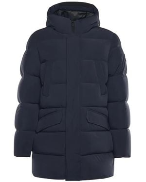 Heskimo Padded Hooded Jacket - Blue