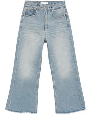 Victoria Beckham Vaqueros Anchos - Azul