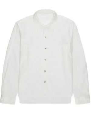 Fortela Liam Chest-Pocket Shirt - White