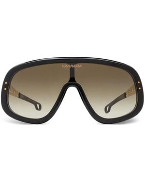 Carrera Flaglab 17 Shield-Frame Sunglasses - Gray