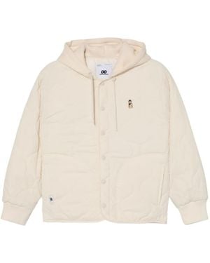 Chocoolate Chaqueta con bordado gráfico - Blanco