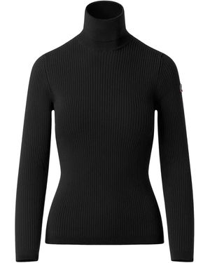 Fusalp Pullover mit Stehkragen - Schwarz