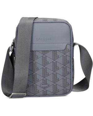 Lacoste Sac Porté Épaule The Blend - Gris