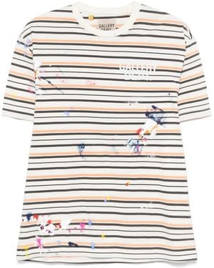 GALLERY DEPT. ペイントディテール Tシャツ - ナチュラル