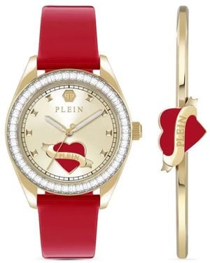 Philipp Plein Reloj Valentine de 38 mm - Rojo