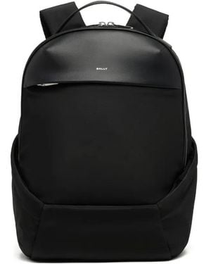 Bally Zaino Con Stampa - Nero