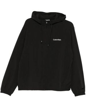 Calvin Klein Hooded Jacket - Black