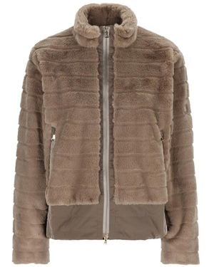 Bogner Valesca Faux-Fur Jacket - Brown