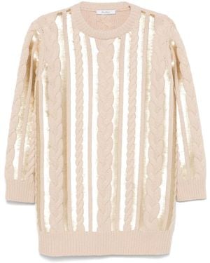 Max Mara Mambo Mini Dress - Natural