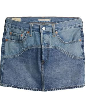 Levi's Icon ミニスカート - ブルー