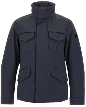 Peuterey Metal Md06 Pocket-Details Jacket - Blue