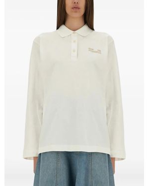 Baum und Pferdgarten Jeanne Long-Sleeve Polo Shirt - Natural