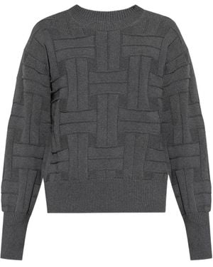 KENZO テクスチャード セーター - グレー