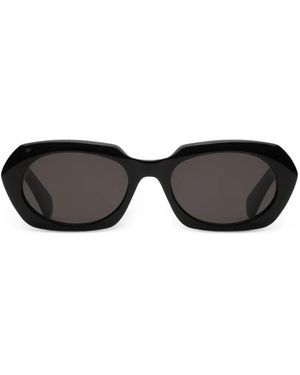 Retrosuperfuture Epoca Oval-Frame Sunglasses - Black
