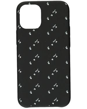 Off-White c/o Virgil Abloh Logo Iphone 12 Mini Case - Black
