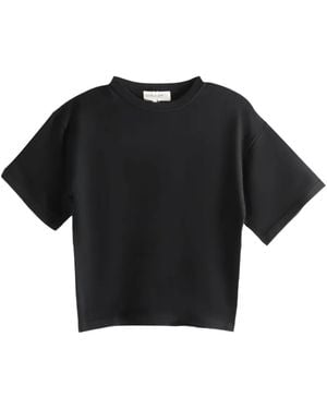 Atelier New York Silk-Blend T-Shirt - Black
