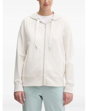 DKNY Kapuzenjacke Mit Reißverschluss - Weiß
