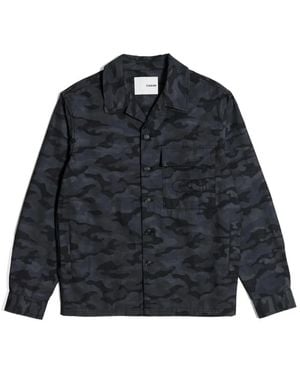 CIARAN Cc1 Street Camo Overshirt - Blue