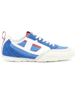 DIESEL Pagodha Panelled Trainers - Blue