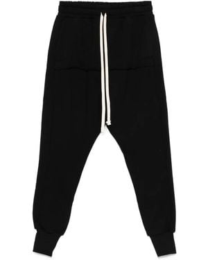 Hamza Drawstring-Fastening Pants - Black