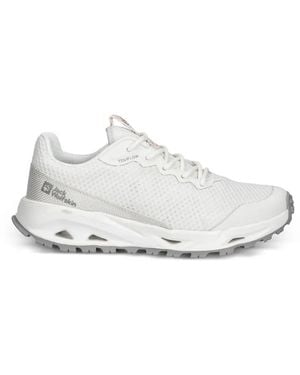 Jack Wolfskin Prelight Vent Mesh Lace-Up Trainers - White