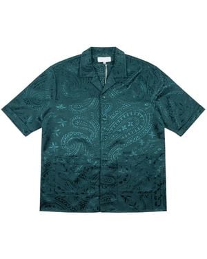 Kith Hemd mit Paisleymuster - Grün