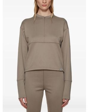 Artica Arbox Half-Zip Long-Sleeve T-Shirt - Brown