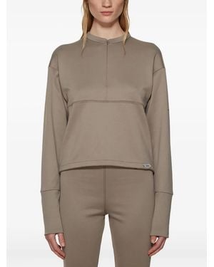 Artica Arbox Half-zip long-sleeve T-shirt - Marrón
