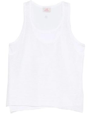 Deha Scoop-Neck Tank Top - White