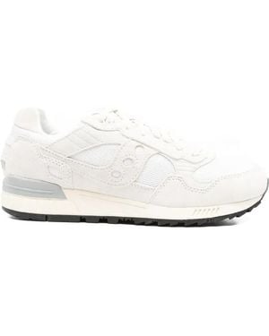 Saucony Shadow 5000 Leather Trainers - White