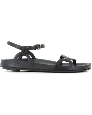 Roberto Del Carlo Leather Sandals - White