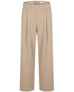 Societe Anonyme Gatsby Pleated Trousers - Natural