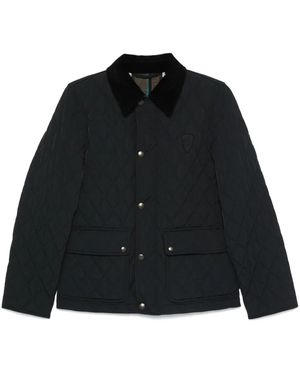 Burberry ロゴ ジャケット - ブラック