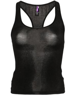 Maison Close La Femme Amazone Racerback Tank Top - Black