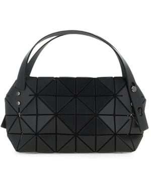 Issey Miyake Geometric-Panel Shoulder Bag - Black