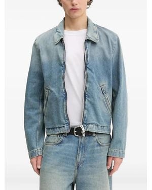 Won Hundred Zip-Front Denim Jacket - Blue