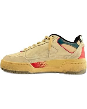 Golden Goose Forty2 Star-patch Leather Sneakers - ナチュラル