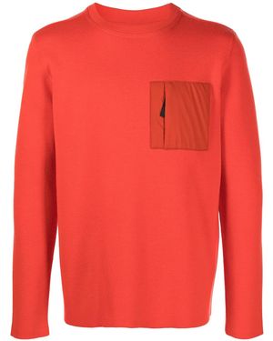 Aztech Mountain Matterhorn Fleece Jumper - Orange
