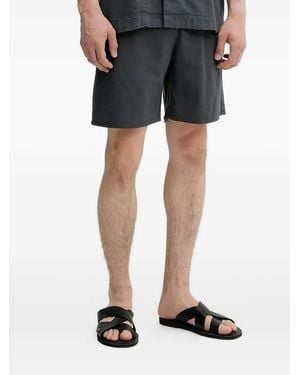 Won Hundred Patch-Pocket Shorts - Black