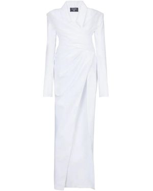 Balmain Bustier Dress - White