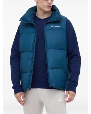 Columbia Puffect Ii Quilted Puffer Vest - Blue