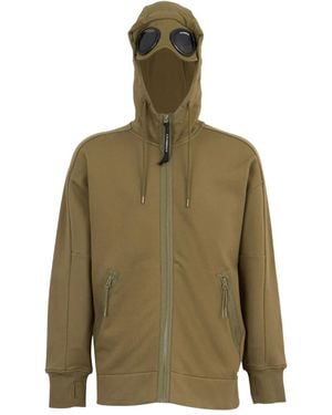 C.P. Company Hoodie À Fermeture Zippée - Vert