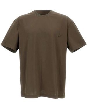 WOOYOUNGMI Embroidered-Logo T-Shirt - Green