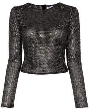 GIUSEPPE DI MORABITO Rhinestone T-Shirt - Black